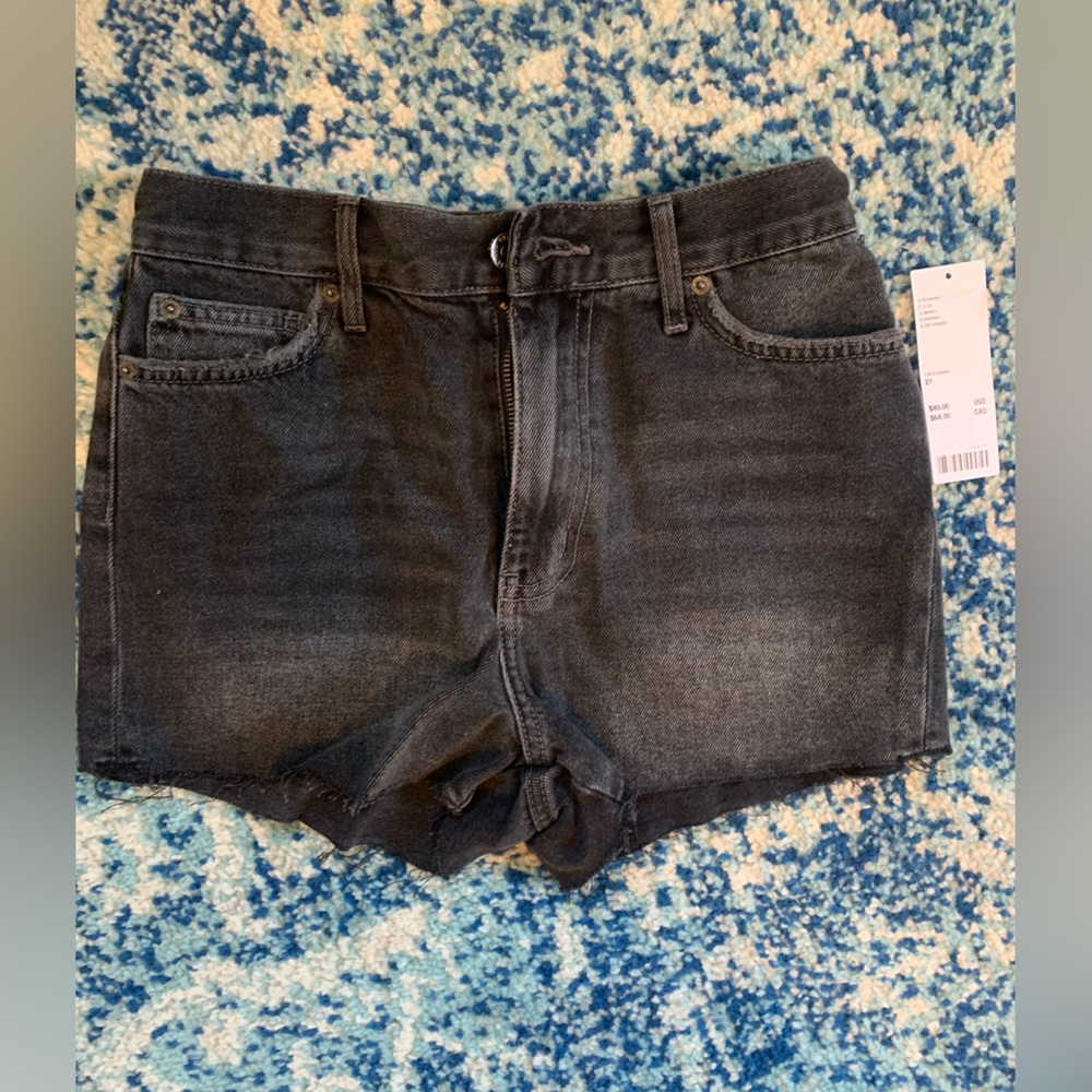Urban outfitters black jean shorts